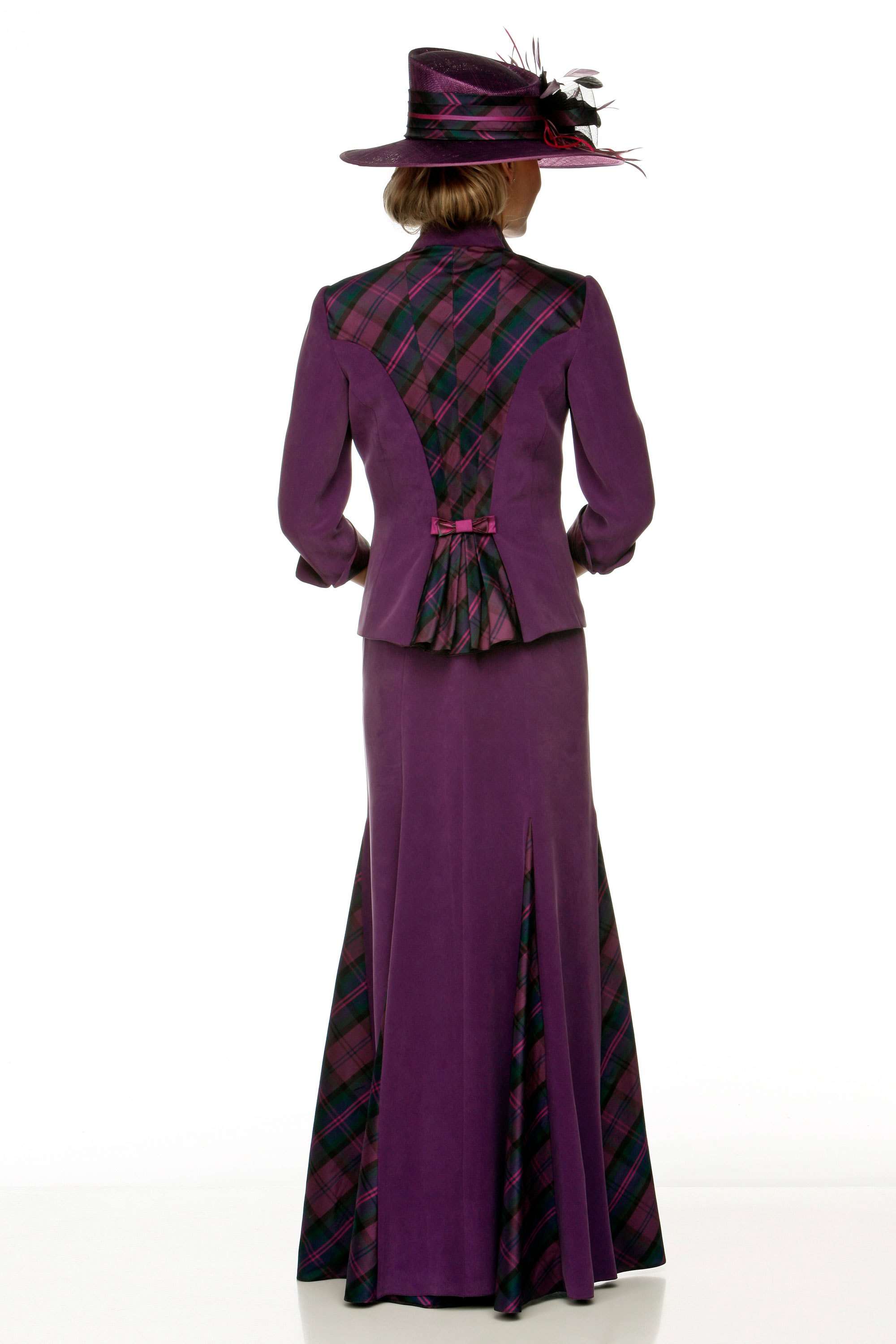 tartan mother of the bride outfits