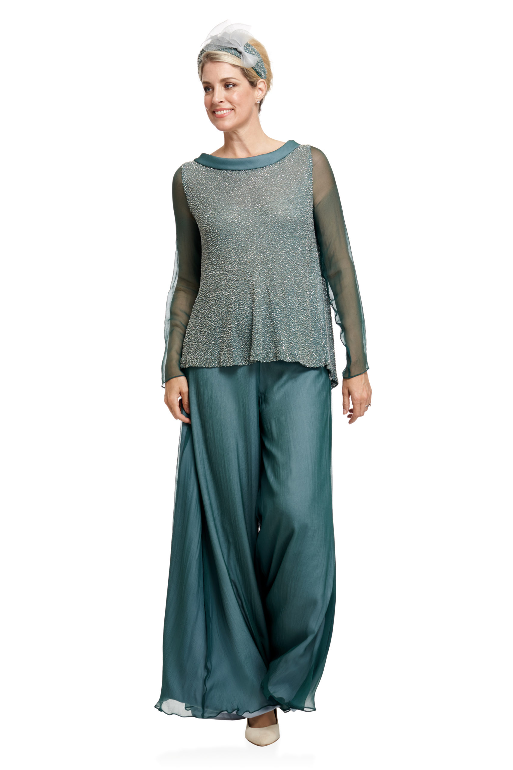 Women's Silk Trousers | Ladies Silk | Made in Italy | Ella and Cherry