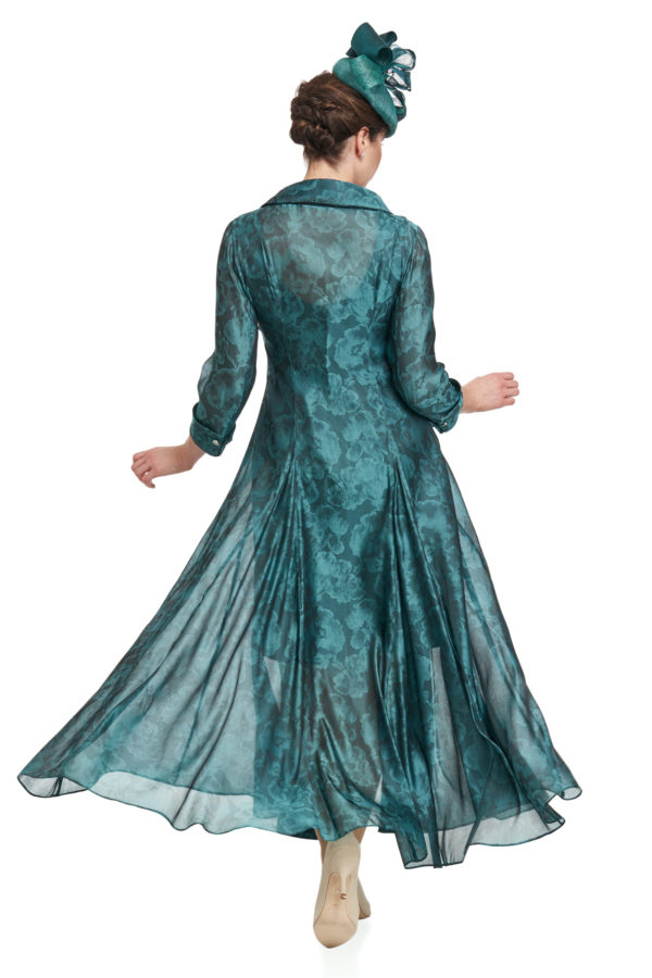Silk Organza Jacquard Coat \u0026 Short Silk 