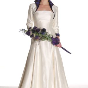 Eriskay Tartan Wedding Dress Joyce Young Collection Tartan Brides Skye
