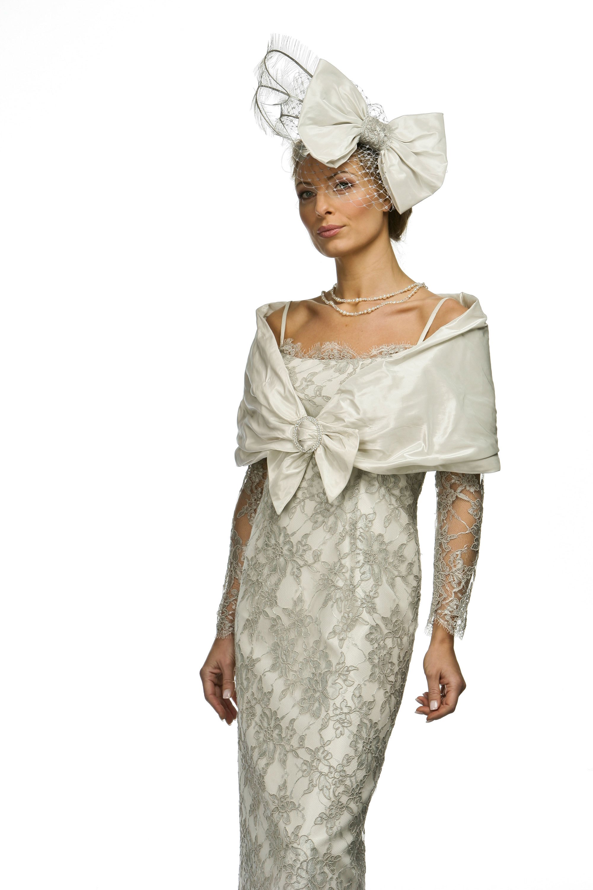 gown with stole