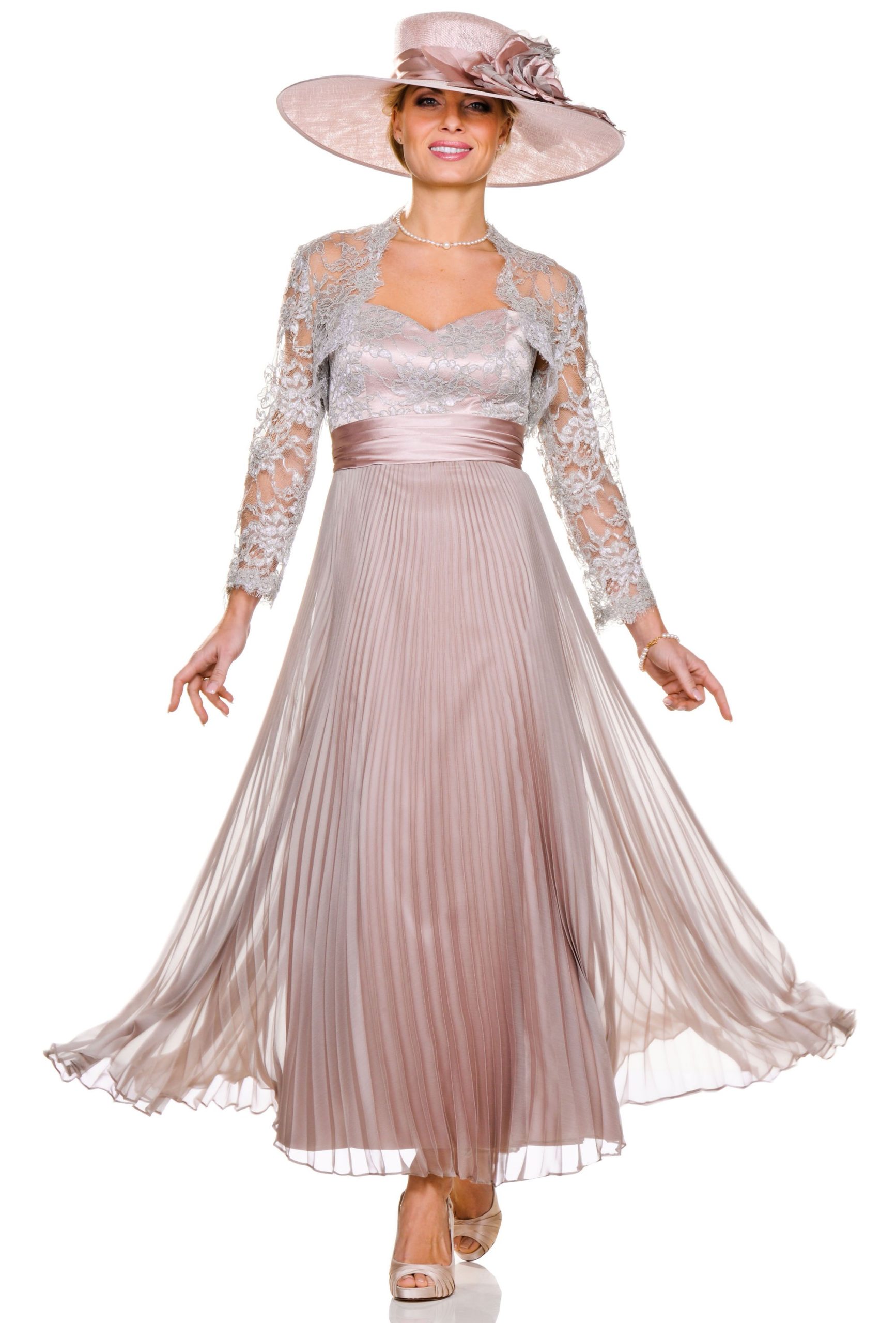 Joyce Young Special Occasion mother of the bride lace dress