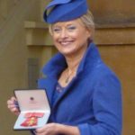 Joyce Young OBE Feb 2014 Investiture wear