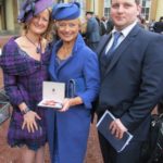 Joyce Young OBE Feb 2014 Royal Investiture Outfits