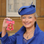 Joyce Young OBE Feb 2014 royal investiture