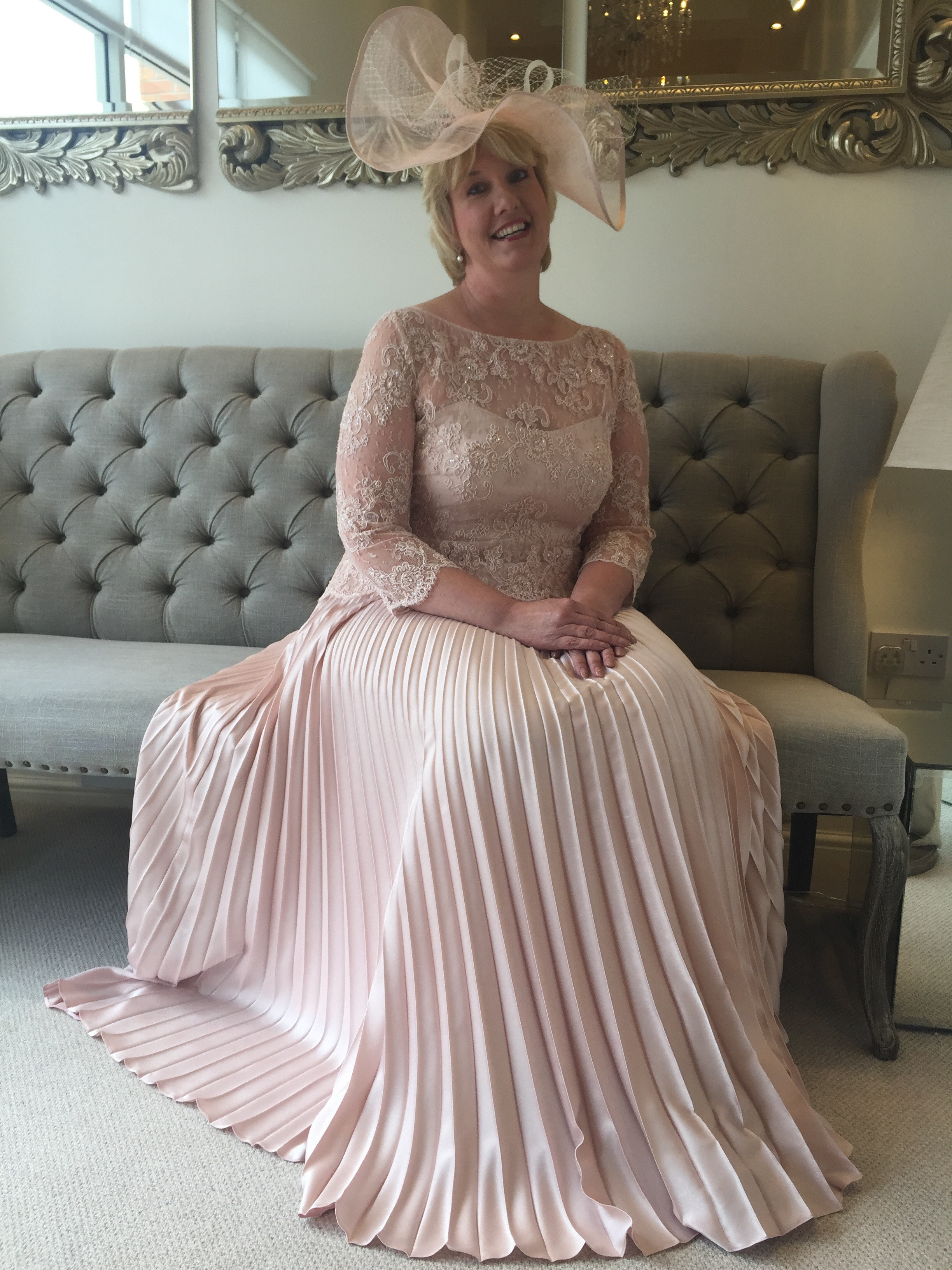 young mother of the bride