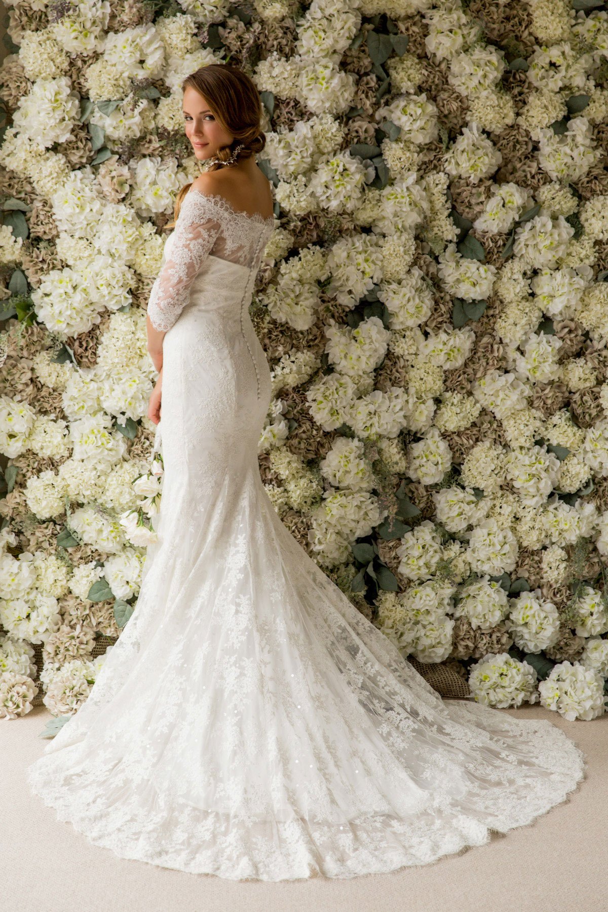 lace bardot dress uk
