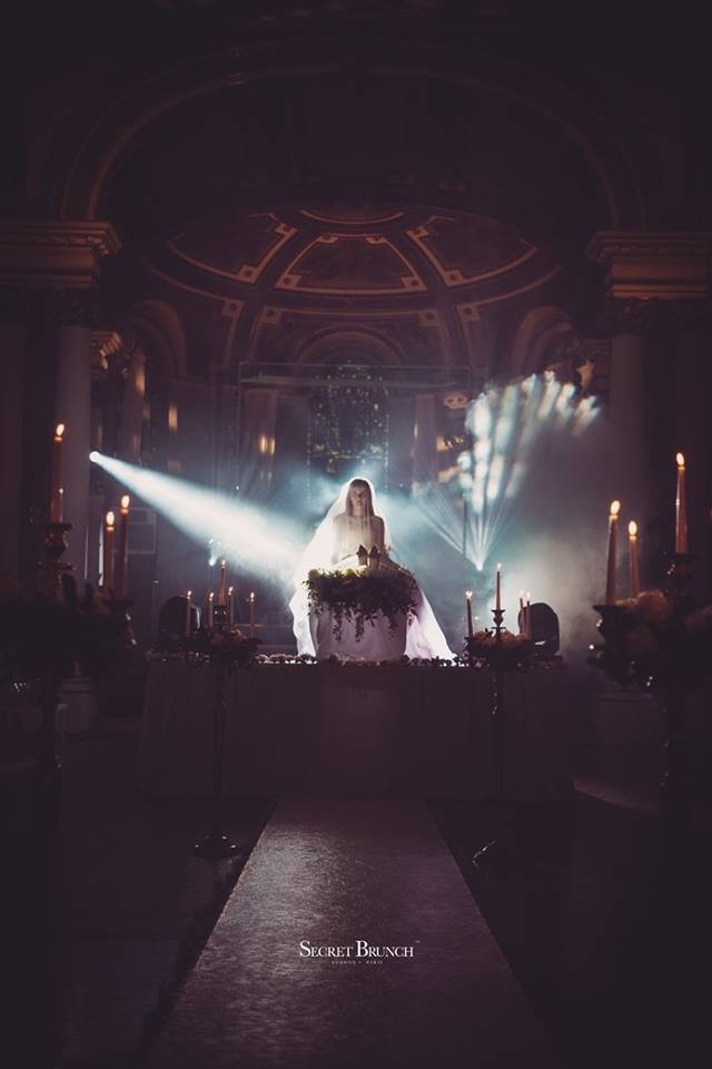 The bride is always centre stage