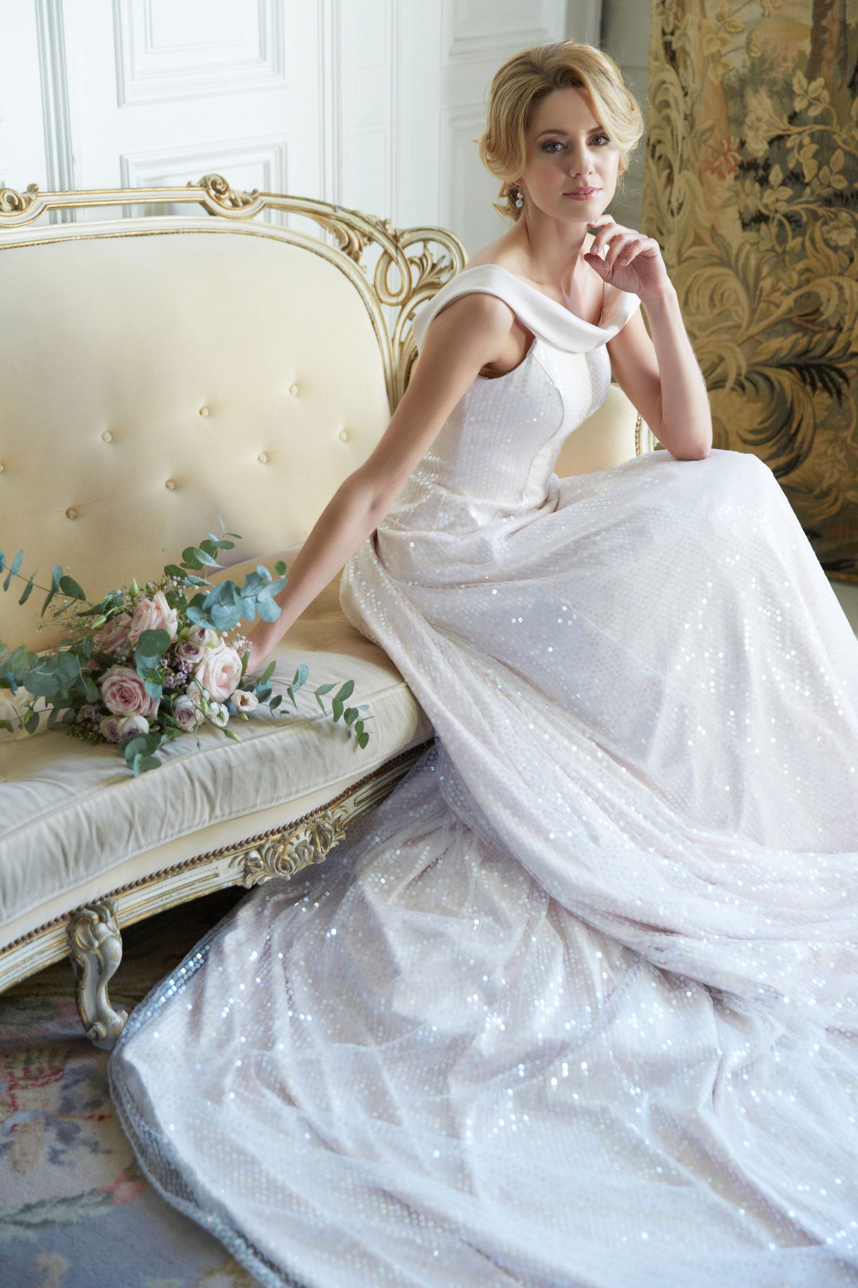 Sequin Wedding Dress