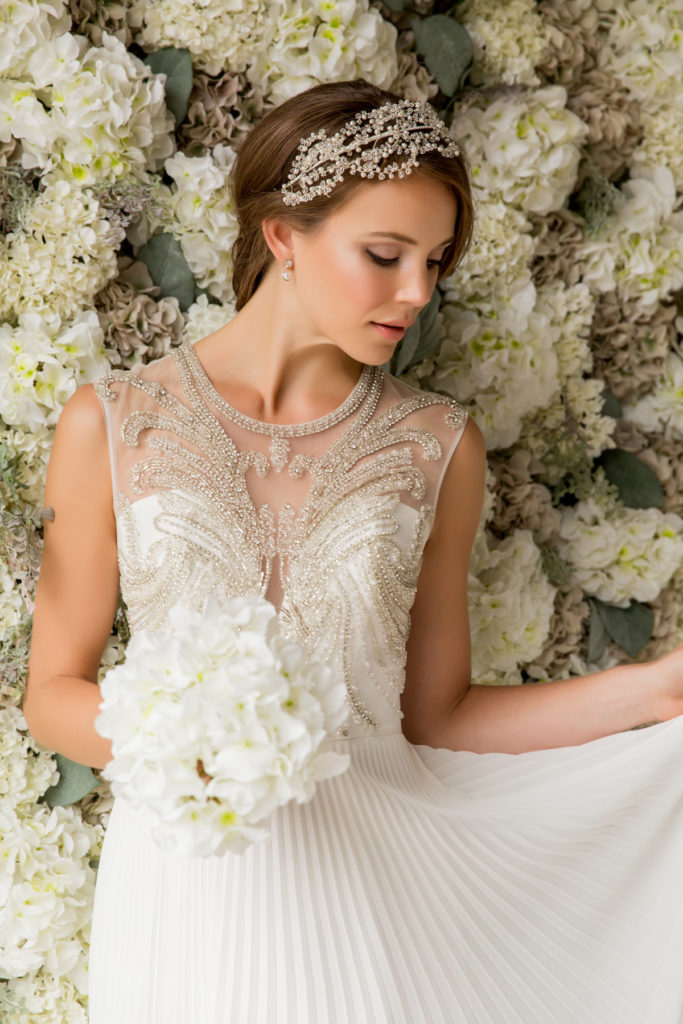 Match your ROX Sparkly Jewellery to your Sassy Wedding Dress from Joyce Young's Studio Collection