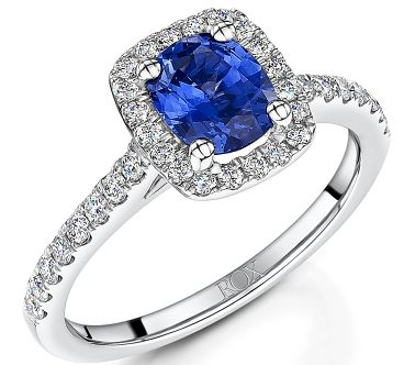 ROX Jewellery Blue sapphire ring
