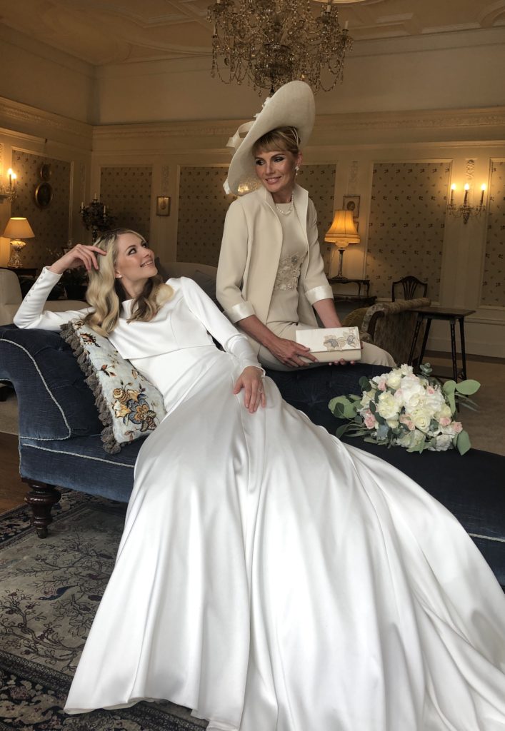 Bride and mother