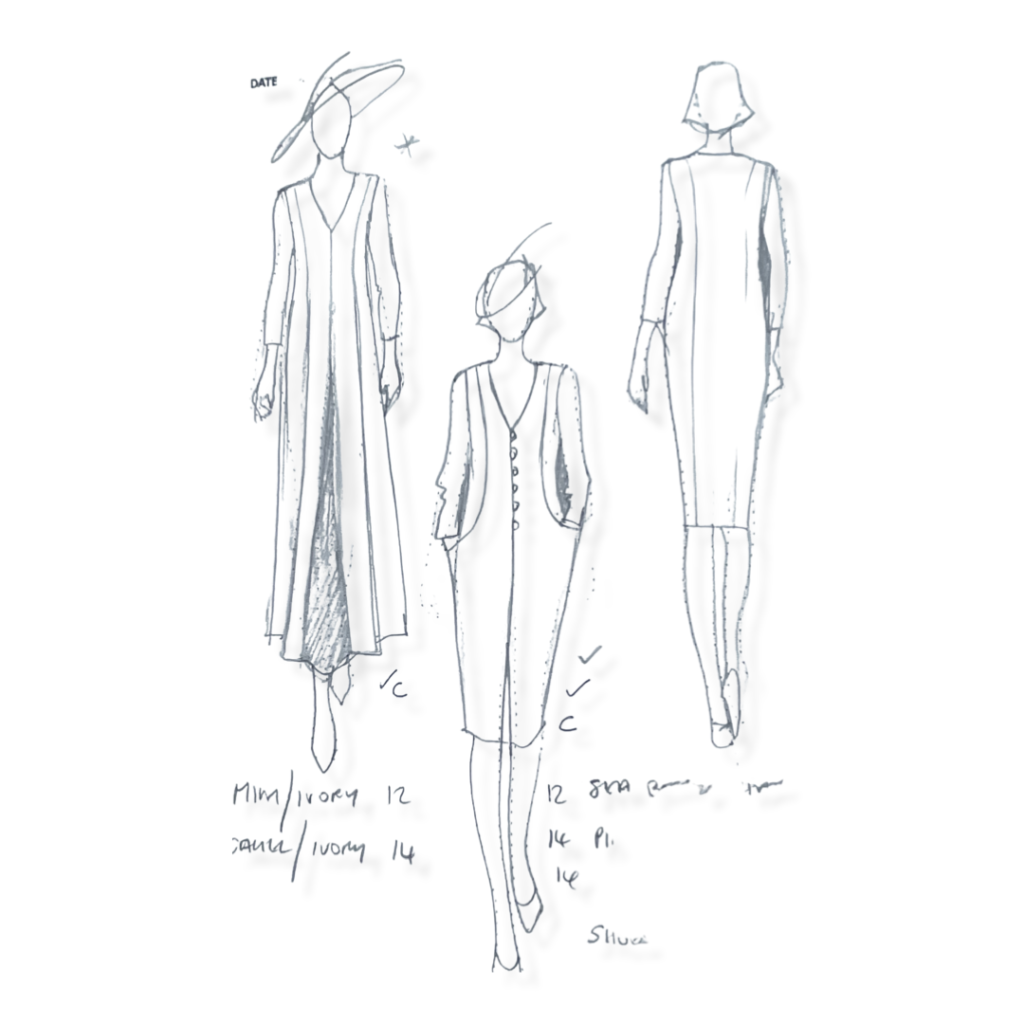 Casual Chic sketches