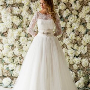 Lace and Tulle Wedding Dress