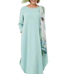 contemporary modern mother of the bride or groom dress elegant