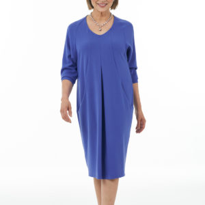 Bluebell V neck dolman sleeve dress-Main