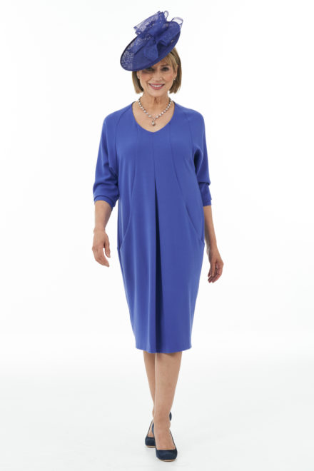 Bluebell V neck dolman sleeve dress-Main