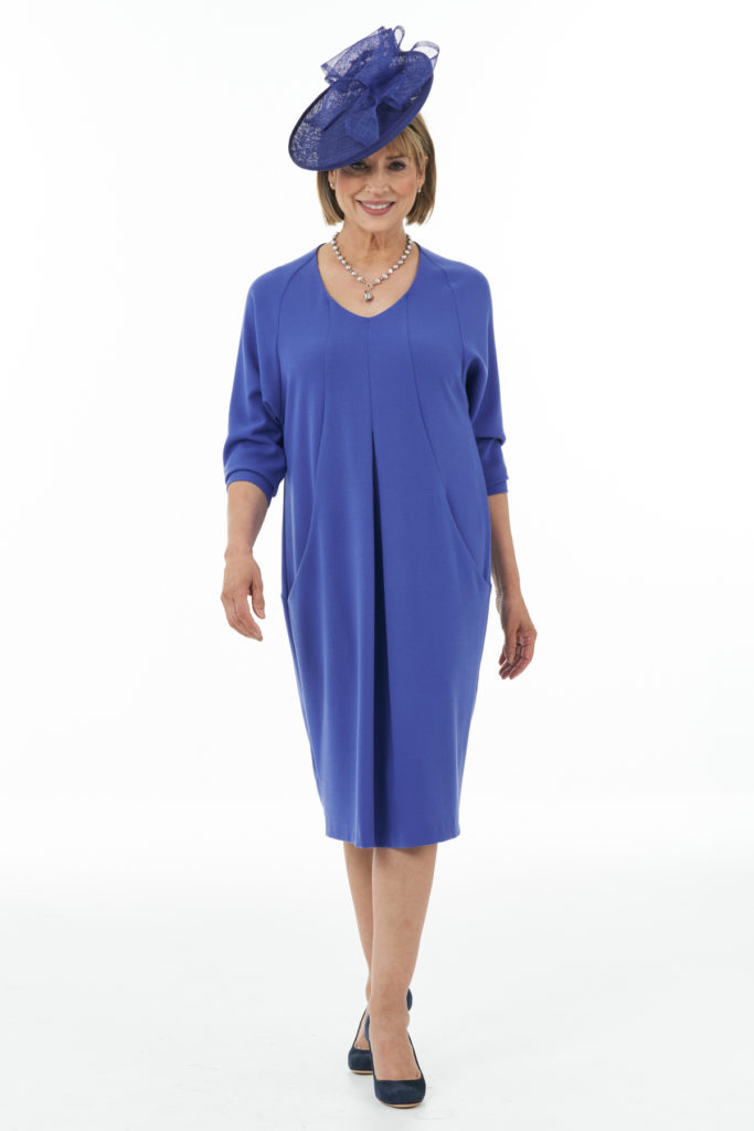 Bluebell V neck dolman sleeve dress-Main