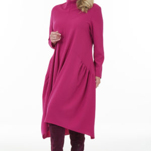 Fuchsia Japanese Style Dress