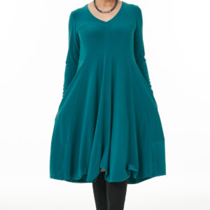Jade Long sleeve knit bubble dress