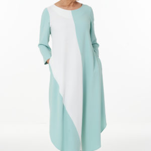 Mint and Ivory Flash dress