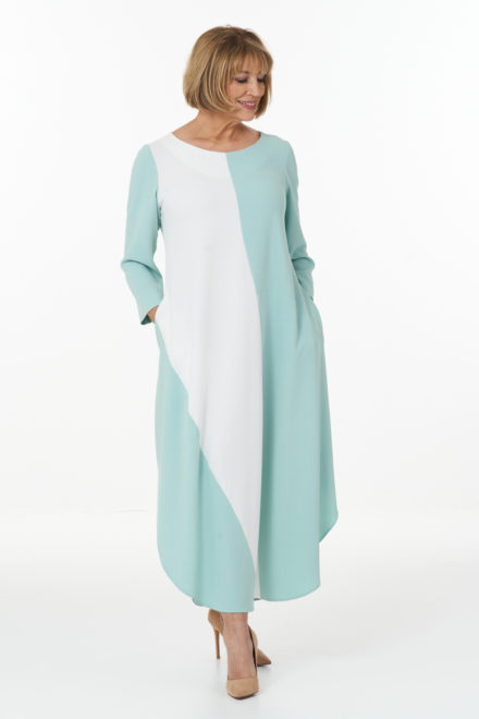 Mint and Ivory Flash dress