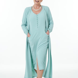 Mint OBE Signature Dress and Coat