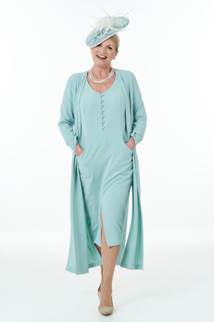 Mint OBE Signature Dress and Coat