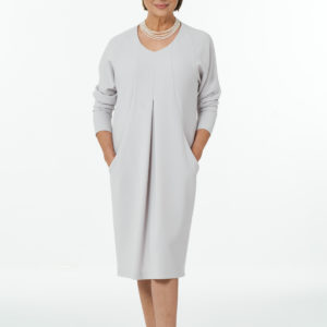 Pebble V Neck Dolman Dress