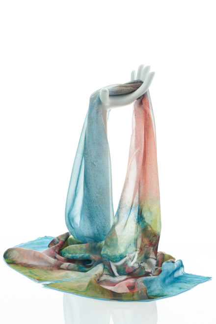 Farmer’s Sunset Chiffon Scarf