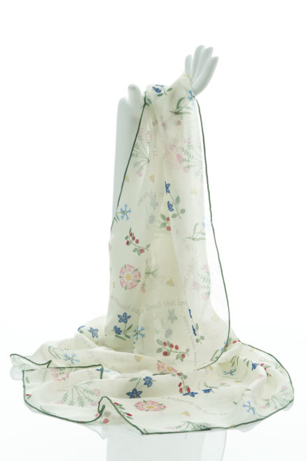 Shakespeare Love Chiffon Scarf