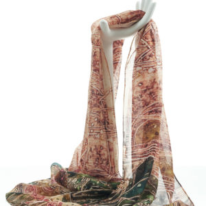 Astronomy Tower Chiffon Scarf