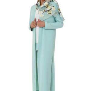 mint coat outfit long coat and trouser suit mother of the bride glasgow