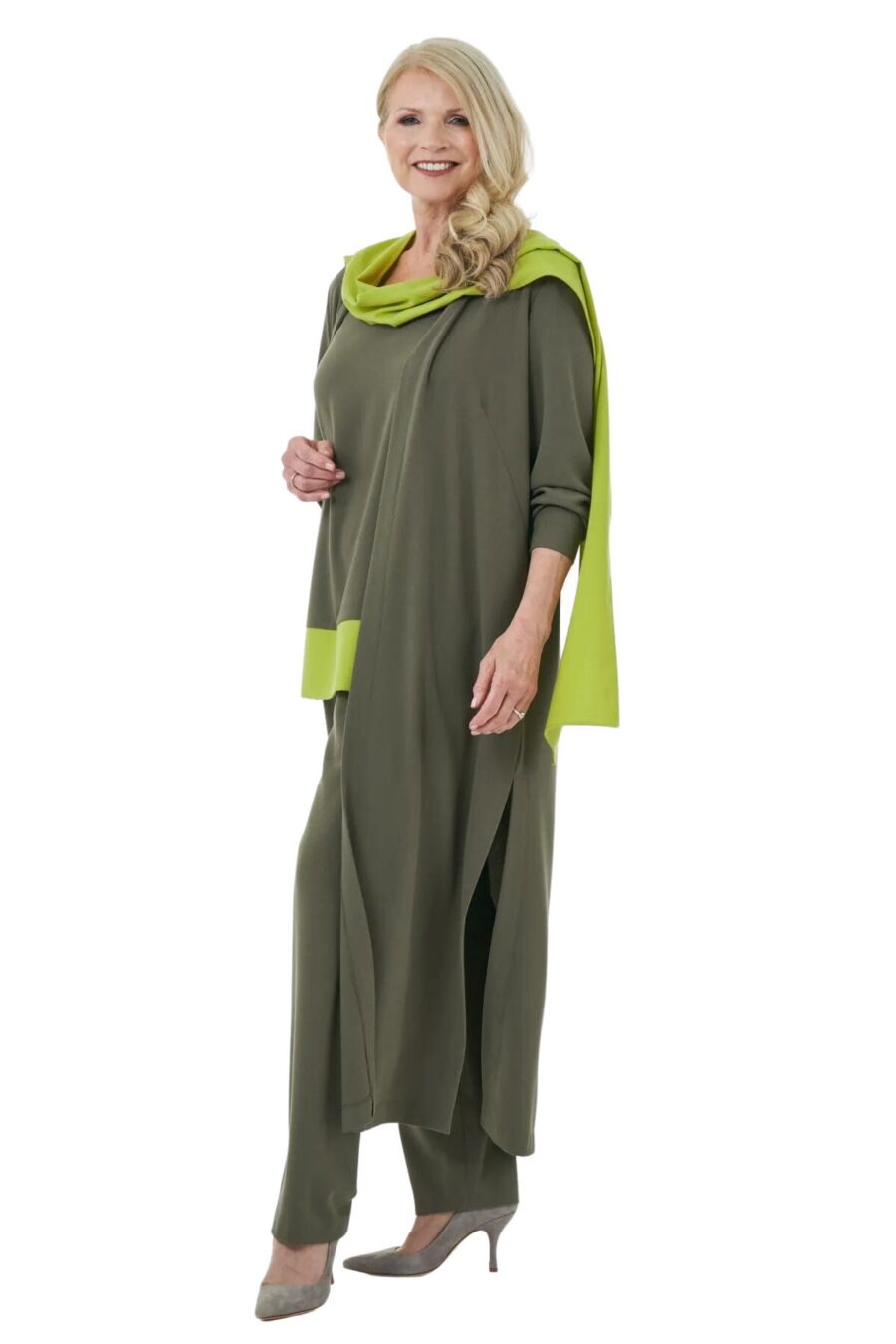 Olive trouser outfit mother of the groom glasgow london