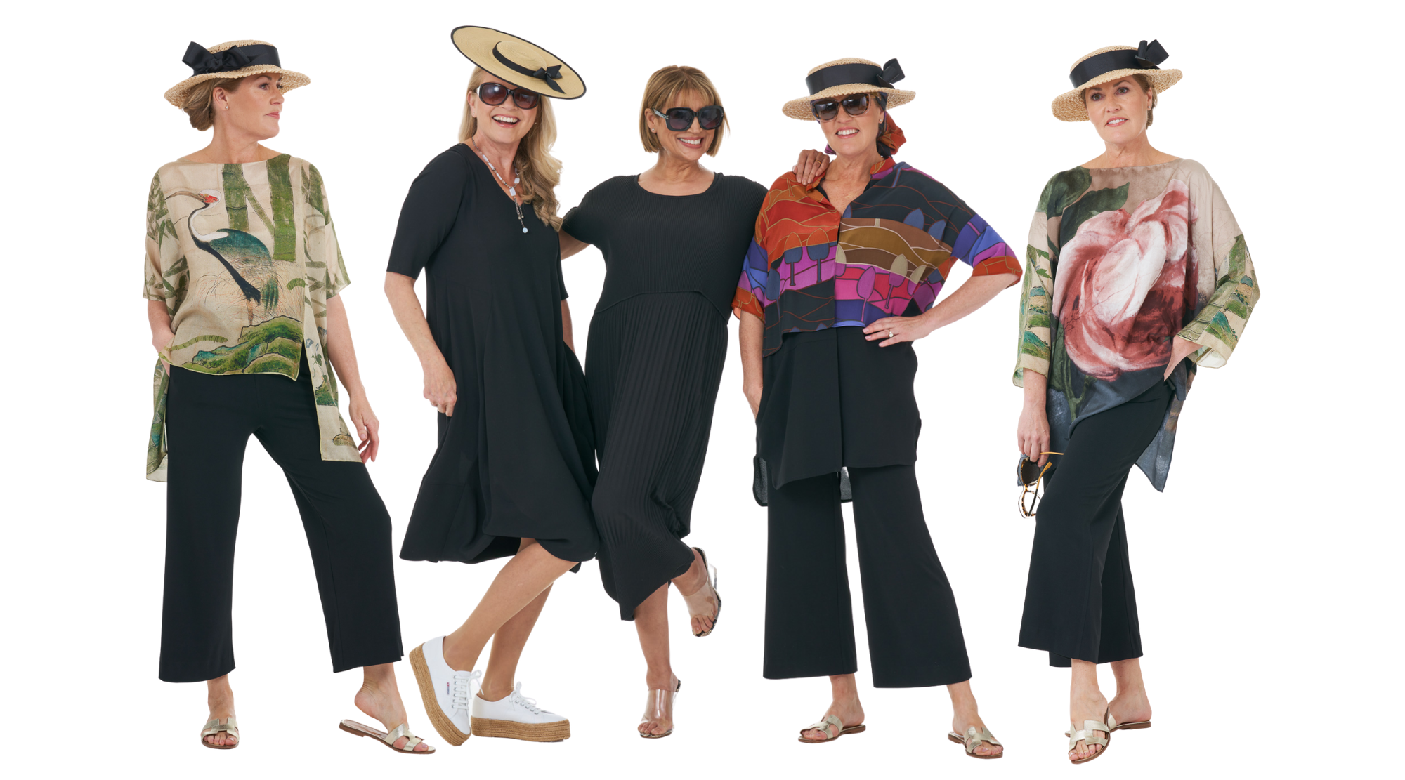 Casual Chic Spring Summer Collection Website header
