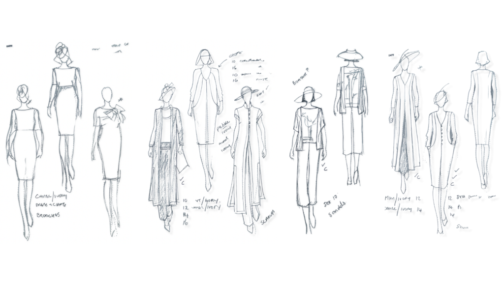 Casual Chic Sketches