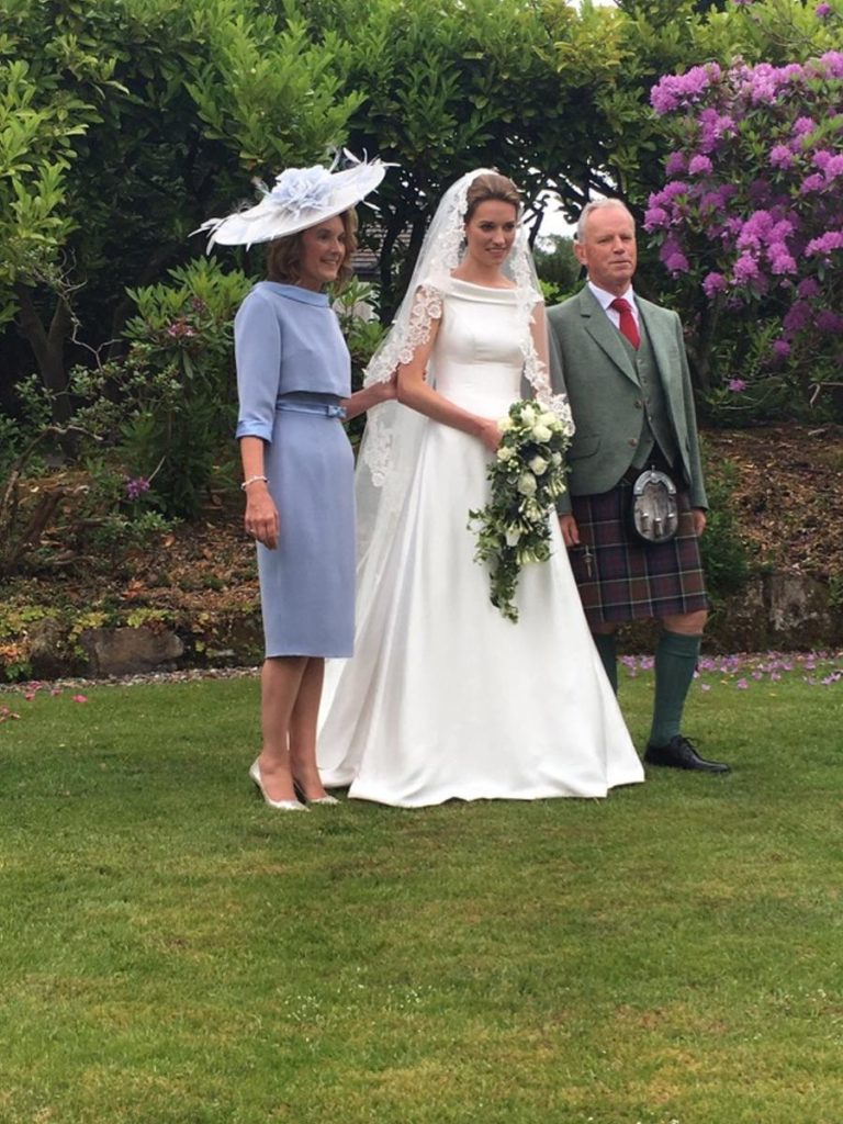 Morven and Christopher Wedding