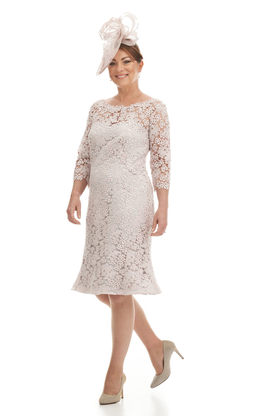 Guipure Lace Short Dress
