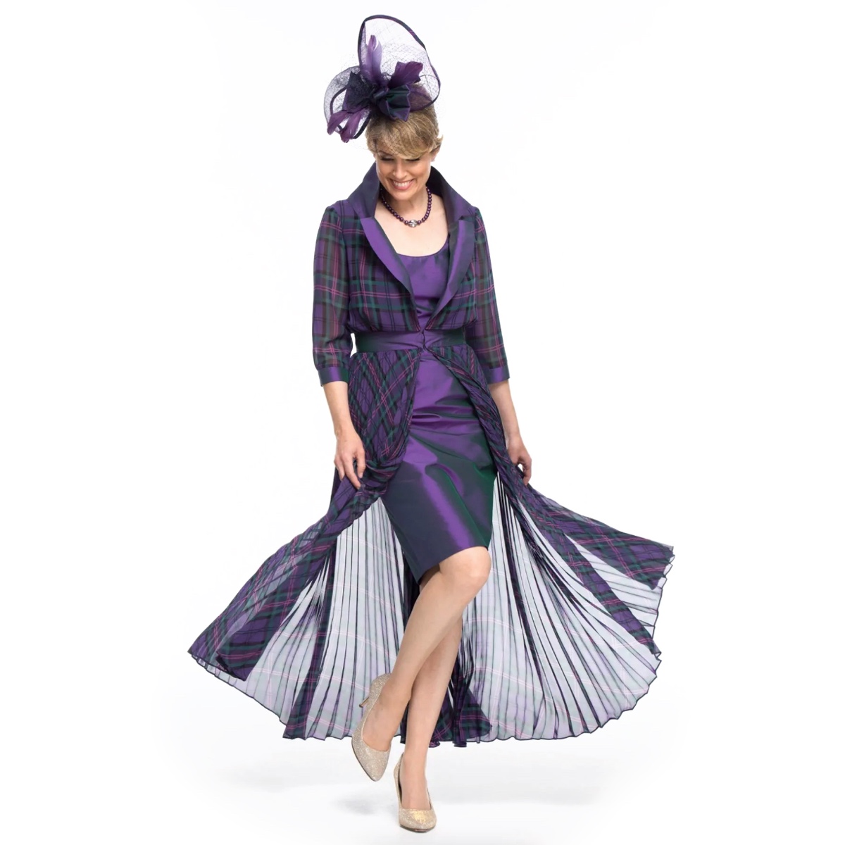 Tartan wedding outfits