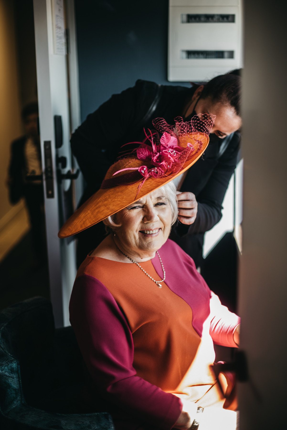bespoke mother of the bride outfit