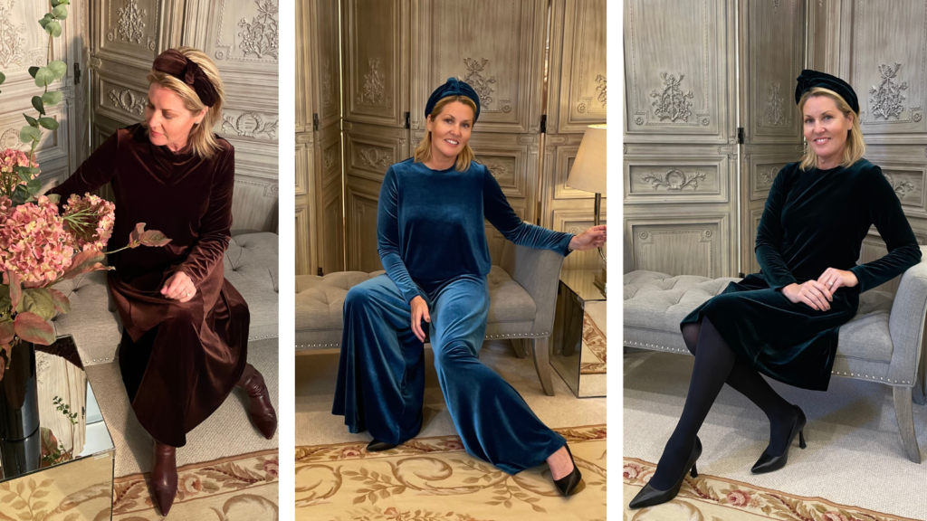 velvet collection velvet trouser outfit and dress christmas party dress