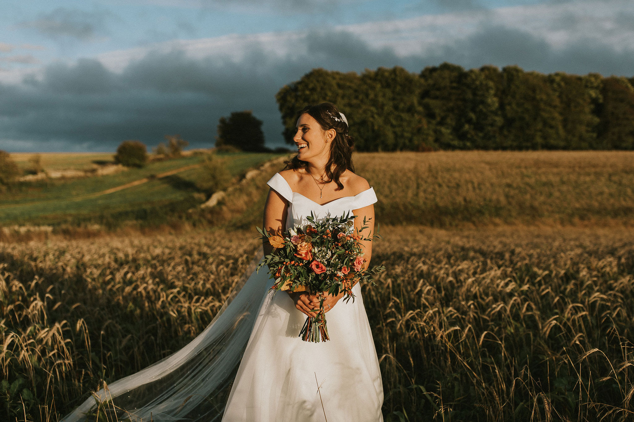 Designer wedding gown London Glasgow Joyce Young Collections