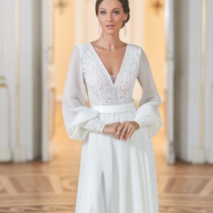 boho wedding dress with unique lace fun and adventurous bridal style