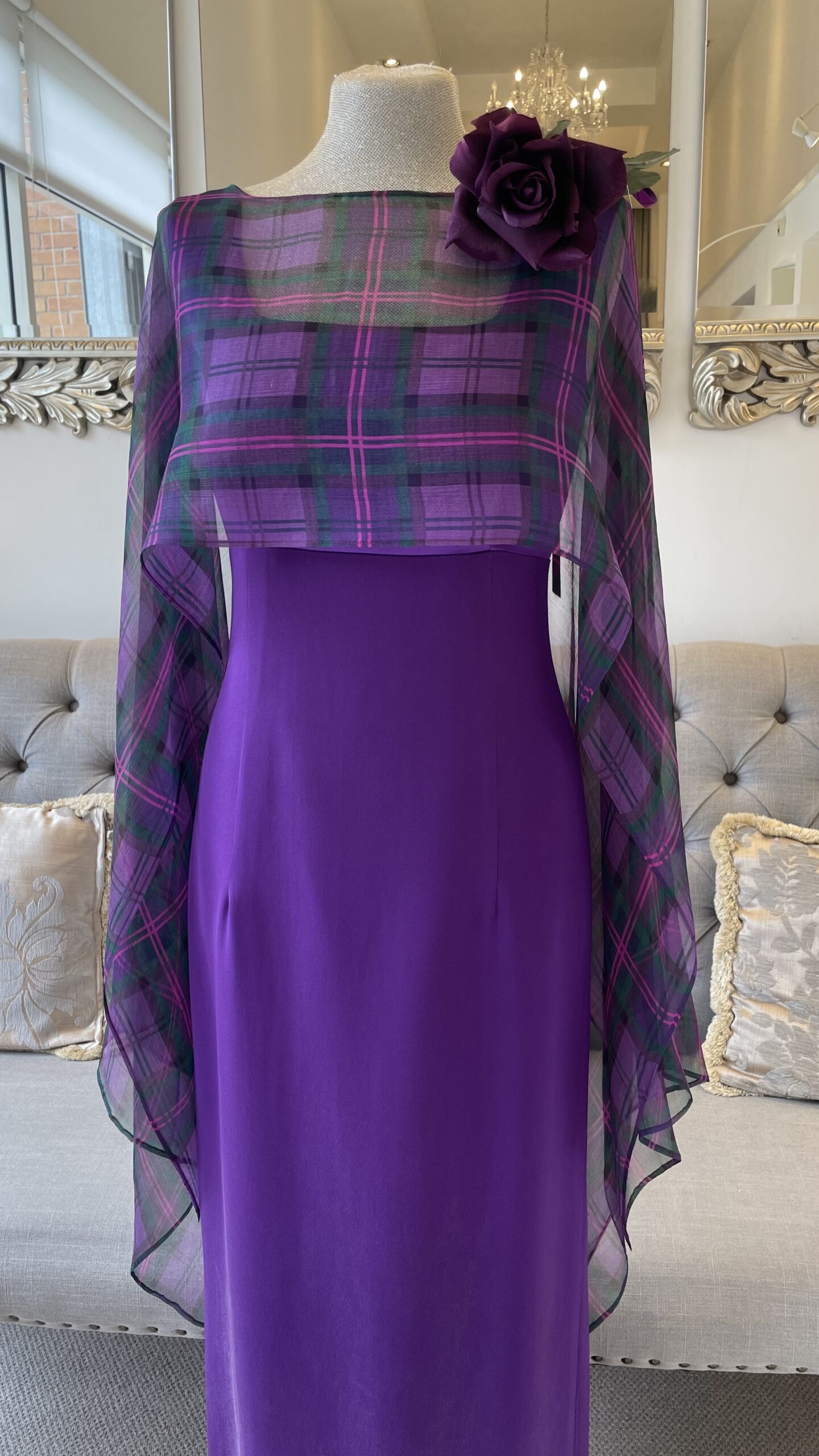 Tartan Spirit Cape Joyce Young