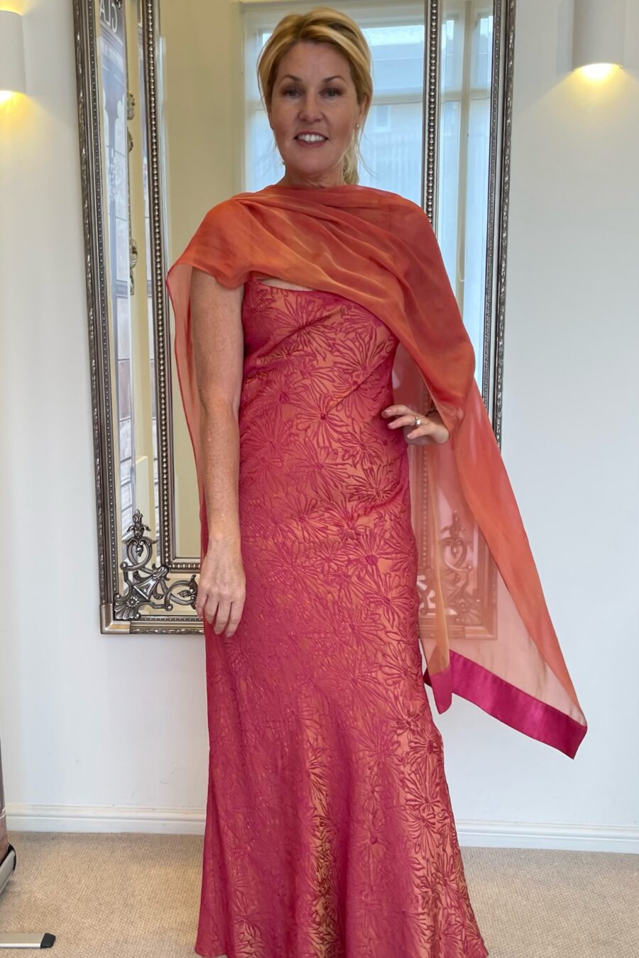 Formal occasion ball gala evening dress for wedding guests petite