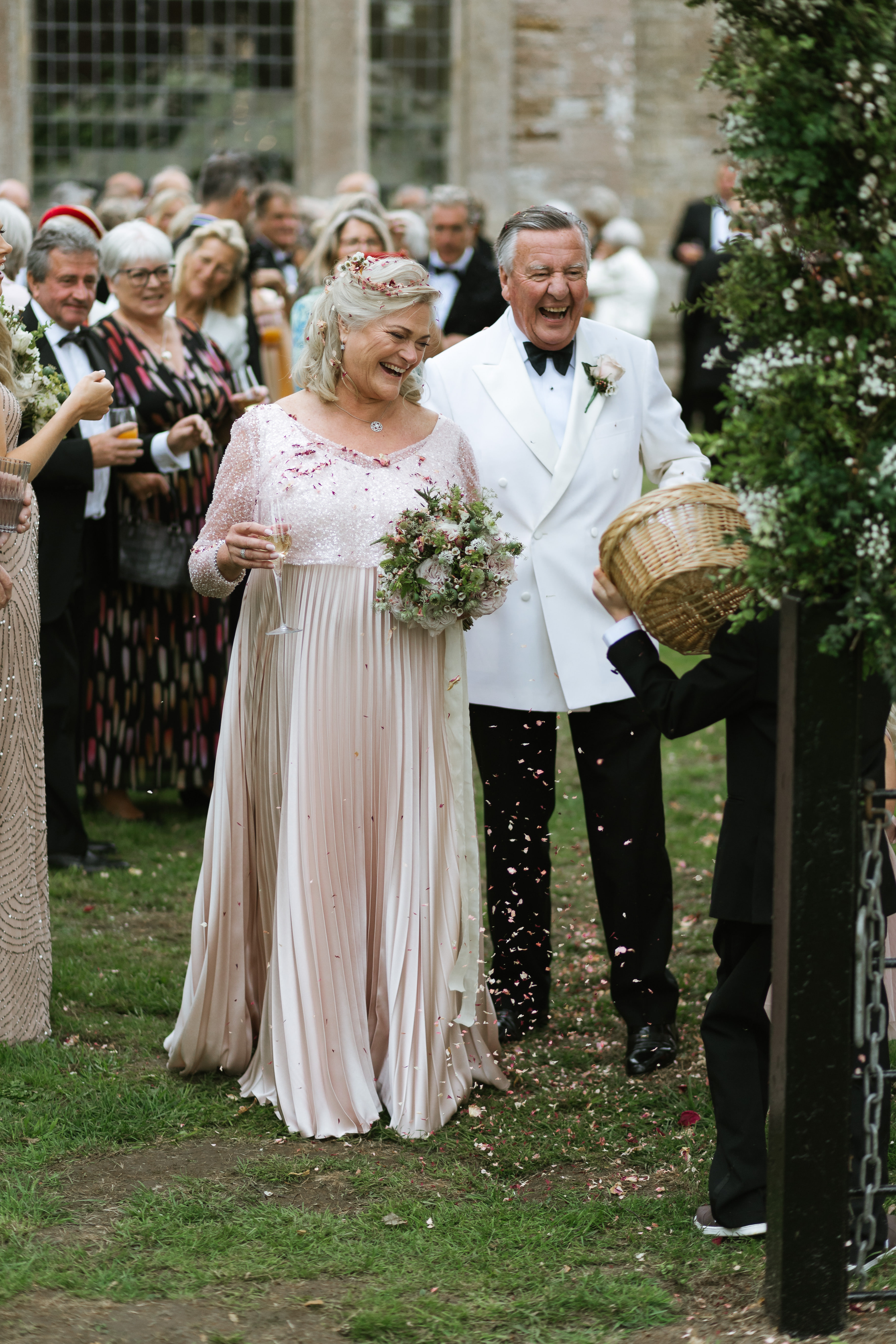 older bride on wedding day