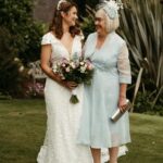 bespoke mother of the bride outfit blue by joyce young colle