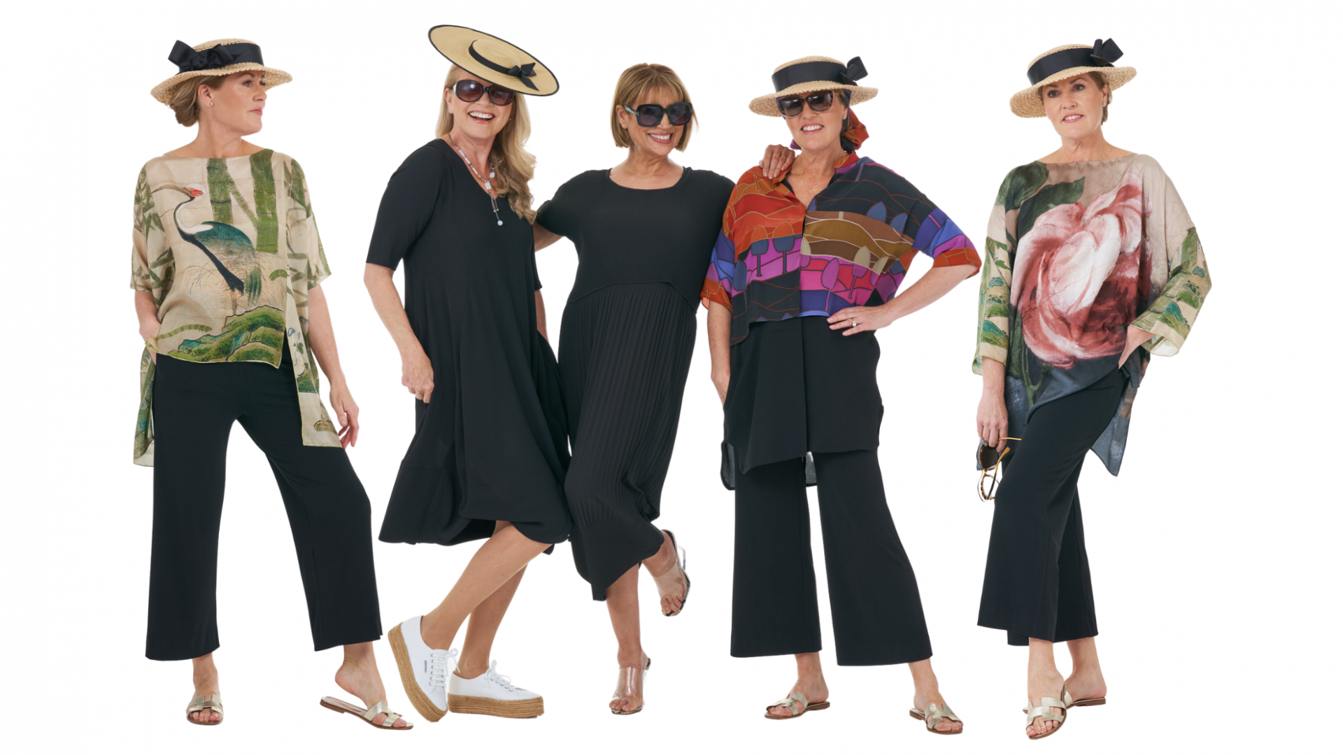 Casual Chic Spring Summer Collection Website header