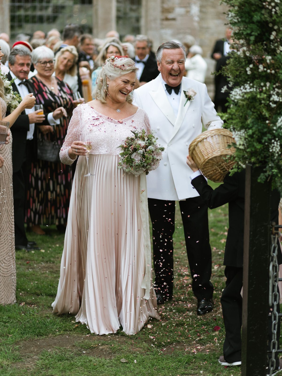 older bride on wedding day